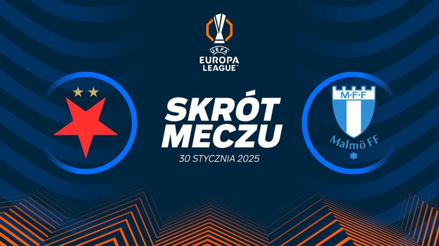 Skrót meczu SK Slavia Praga - Malmoe FF.

Pełne mecze Ligi Europy obejrzeć można w kanałach sportowych Polsatu. 
