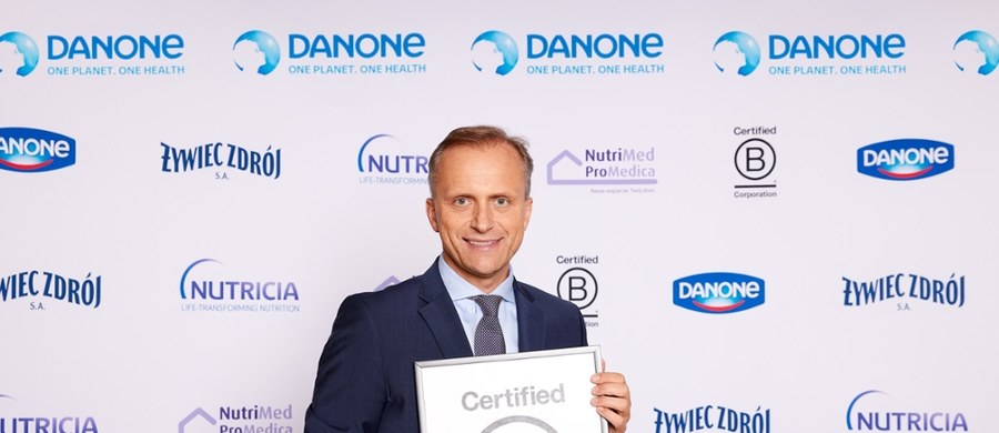 Nutricia Polska i Nutricia Zakłady Produkcyjne, a także pozostałe spółki z grupy DANONE w Polsce, otrzymały prestiżowy certyfikat B Corp. Wyróżnienie to jest dowodem na wysokie standardy odpowiedzialności społecznej i środowiskowej, które wdrażają spółki.