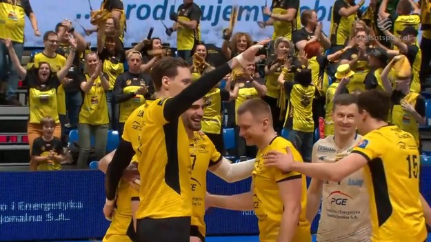 Skrót meczu PGE GiEK Skra Bełchatów - PSG Stal Nysa.
