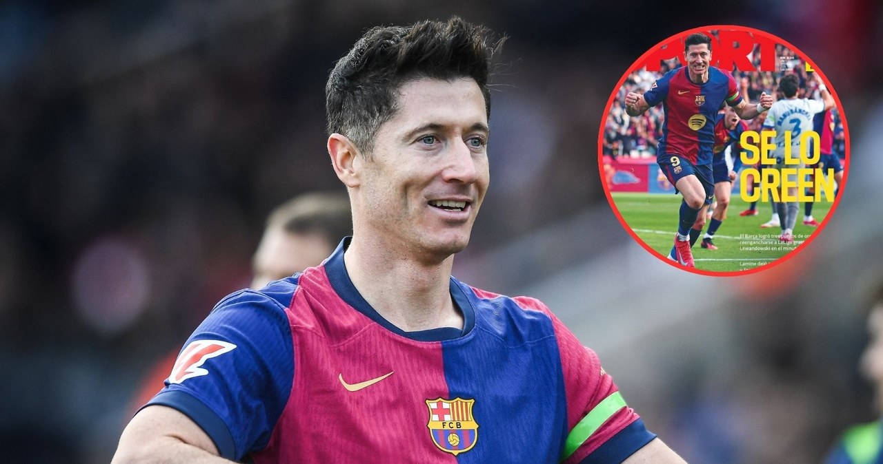 Robert Lewandowski bohaterem, znowu o nim głośno. Dał FC Barcelona nadzieję