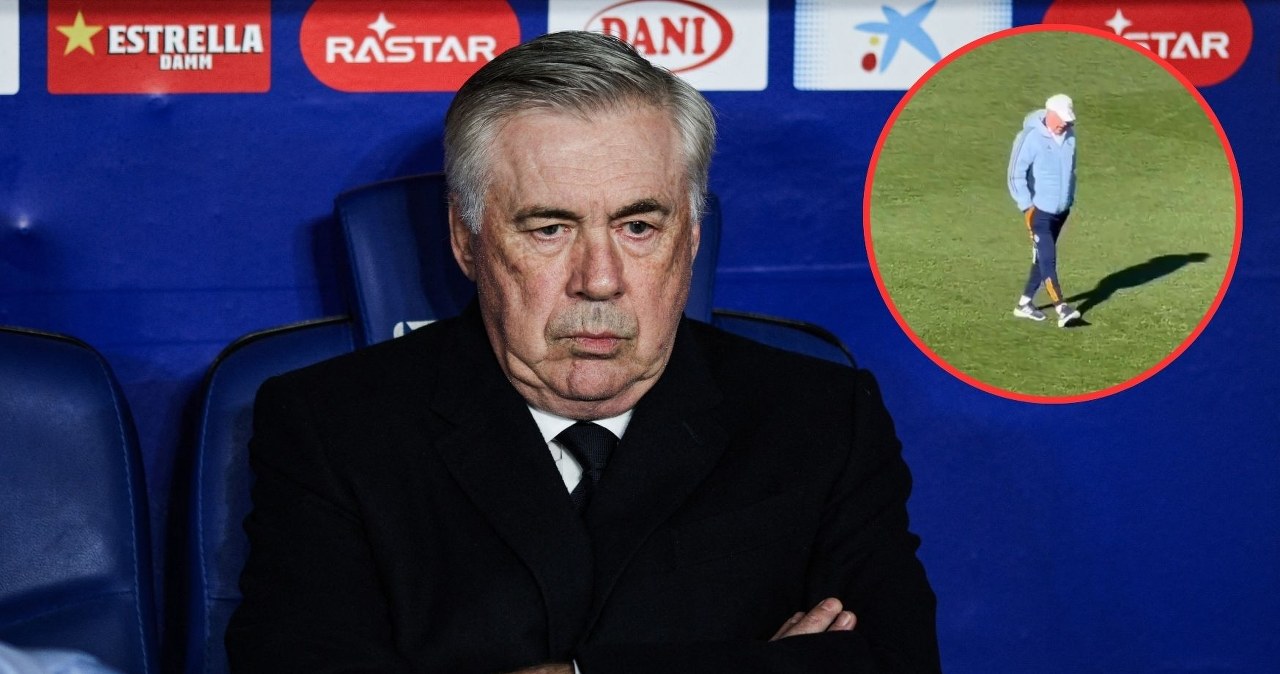 Kataklizm w Realu Madryt. Ancelotti ogłosił przed meczem, załamany opuścił trening