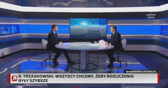 Trzaskowski w "Gościu Wydarzeń": Wszyscy chcielibyśmy, żeby rozliczenia były szybsze