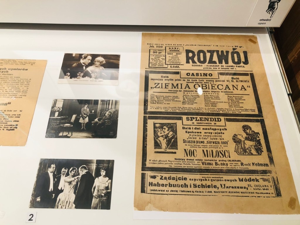 To właśnie we wnętrzach Pałacu Scheiblerów (dziś siedzibie Muzeum Kinematografii w Łodzi) rozgrywało się wiele scen "Ziemi obiecanej" Andrzeja Wajdy / fot. Agnieszka Wyderka / RMF FM Agnieszka Wyderka