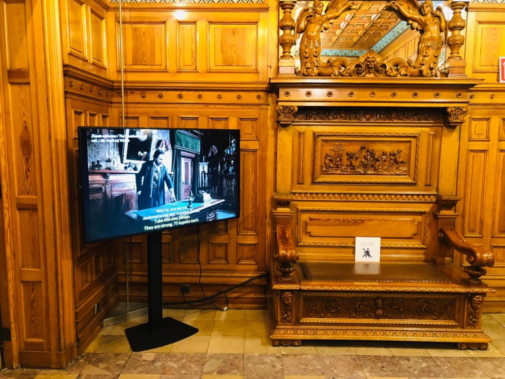 To właśnie we wnętrzach Pałacu Scheiblerów (dziś siedzibie Muzeum Kinematografii w Łodzi) rozgrywało się wiele scen "Ziemi obiecanej" Andrzeja Wajdy / fot. Agnieszka Wyderka / RMF FM Agnieszka Wyderka