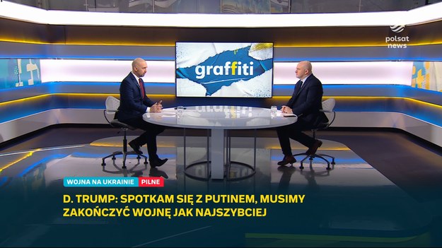 Paweł Kowal podkreślił w "Graffiti", że Polska przygląda się temu, jak Putin zbroi Rosję i jakie wykonuje ruchy wobec swojej armii. - Zapewniam, tu nie chodzi o Ukrainę (...). Chodzi o dominację w całej Europie Środkowej, powrót do kręgów wpływów Imperium Rosyjskiego. Nasze zadanie jest jedno: przerwać te drogę - podkreślił pełnomocnik rządu ds. odbudowy Ukrainy.