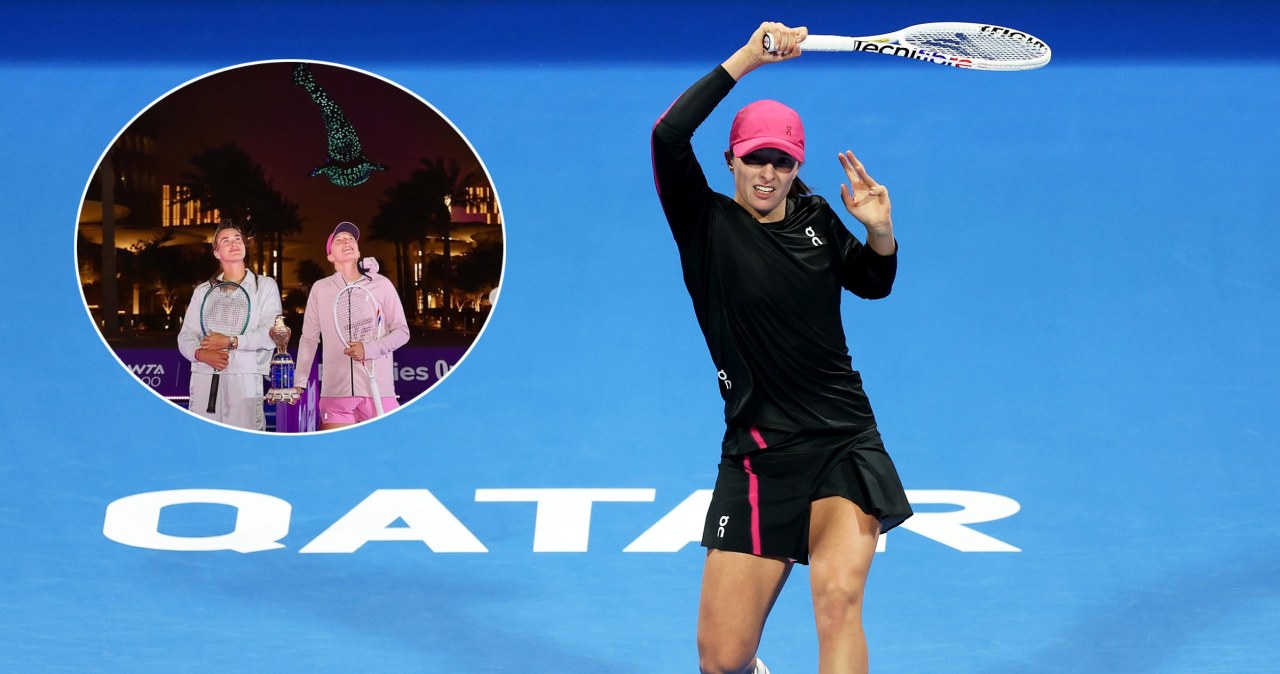 Świątek i Sabalenka już po pierwszym starciu w Dosze. Wiadomo, kto podniósł puchar
