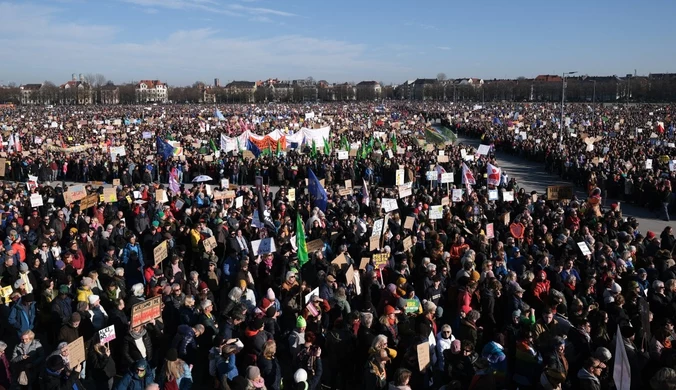 Wielkie protesty w Niemczech. Dziesiątki tysięcy demonstrantów na ulicach