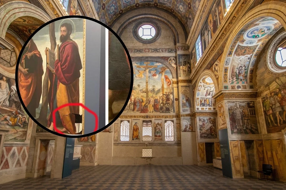 W muzeum w Brescii, mieście na północy Włoch, doszło do niecodziennego zdarzenia. Kobieta zwiedzająca wystawę dzieł sztuki potknęła się i wpadła na renesansowy obraz, rozrywając jego płótno. Na szczęście, jak zapewniają przedstawiciele muzeum, szkody są naprawialne.