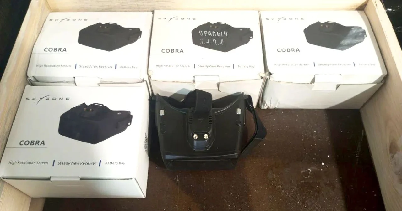 Gogle z niespodzianką. Miały wybuchnąć na głowach Rosjan