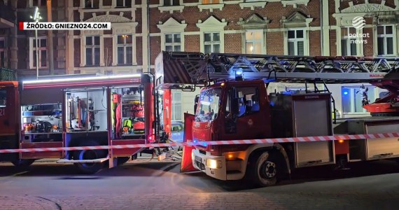 ''Wydarzenia'': Pożar klatki schodowej i piwnicy w Gnieźnie. Są ofiary śmiertelne