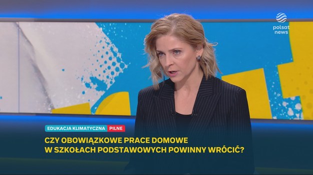 - Problemem były prace domowe w VII, VIII klasach, w szkole średniej. Tego było tam tak dużo, że dziecko po tych 8-9 godzinach w szkole, miało jeszcze dodatkowe pół etatu, albo nawet więcej prac domowych - powiedziała Joanna Mucha w programie "Graffiti". 

- Dzieci nie są w stanie tego wytrzymać. Musimy sobie uświadomić, że dzieci mają prawo o dzieciństwa, do zabawy, do relacji z rówieśnikami - oceniła wiceminister edukacji.