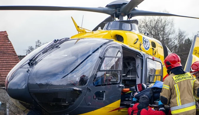 Dramat polskiego zawodnika, doznał poważnej kontuzji. Lądował helikopter