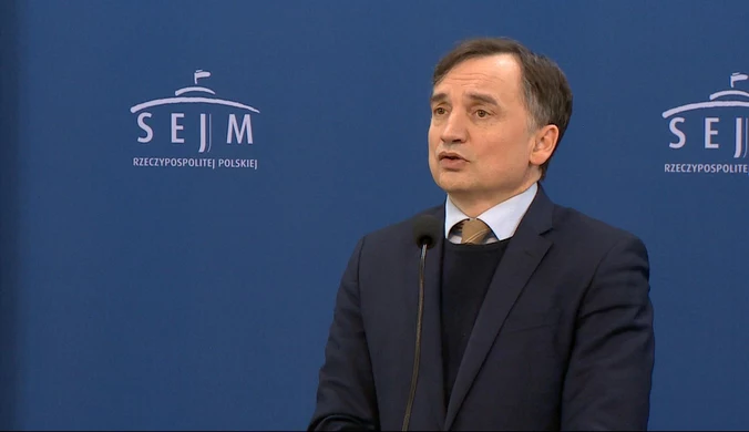 "Na złodzieju czapka gore". Ziobro wskazuje ministra i mówi o "winie"