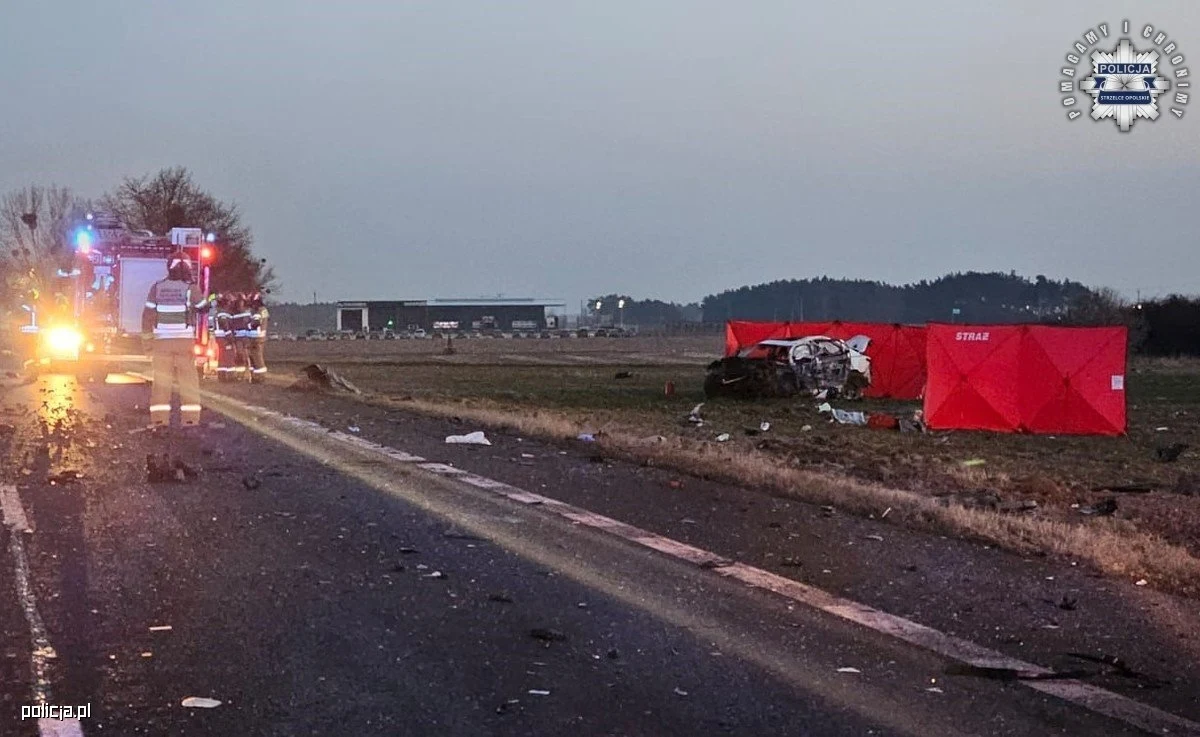 Policja zatrzymała 26-letniego kierowcę, który we wtorek uczestniczył w wypadku na Opolszczyźnie. Policja zbiera wszelkie dowody dotyczące zdarzenia. W wypadku zginęły trzy osoby - w tym 6-letnie dziecko. Do tragedii doszło w pobliżu miejscowości Sieroniowice w powiecie strzeleckim na drodze krajowej 88.