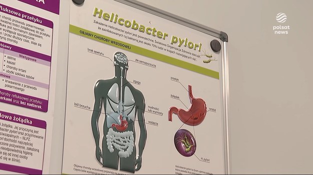 Uniwersytet Medyczny we Wrocławiu zaprasza na badania przesiewowe pod kątem zakażenia Helicobacter Pylori. Zaproszenia dostało 3 tys. osób. Do tej pory zgłosiło się zaledwie 6 procent z tej liczby. To bardzo mało, biorąc pod uwagę fakt, ile chorób żołądka bakteria może wywołać. Dla ''Wydarzeń'' Maciej Stopczyk.