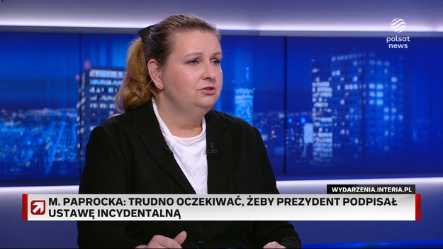 Bogdan Rymanowski w "Gościu Wydarzeń" przypomniał wypowiedzi ministra finansów Andrzeja Domańskiego, który mówił, że nie ma jasnych wytycznych ze strony PKW i nie otrzymał pisma, o jakie zabiegał. - Mi pana ministra Domańskiego jest trochę żal. Jest w bardzo trudnej sytuacji. Z jednej strony został wybrany. Składał w Pałacu Prezydenckim bardzo uroczyste ślubowanie, jako członek Rady Ministrów, że będzie przestrzegał konstytucji i ma dzisiaj jasne zdanie do zrealizowania. A z drugiej strony ma wytyczne polityczne swojego szefa pana Donalda Tuska - mówiła Małgorzata Paprocka, szefowa Kancelarii Prezydenta RP.  