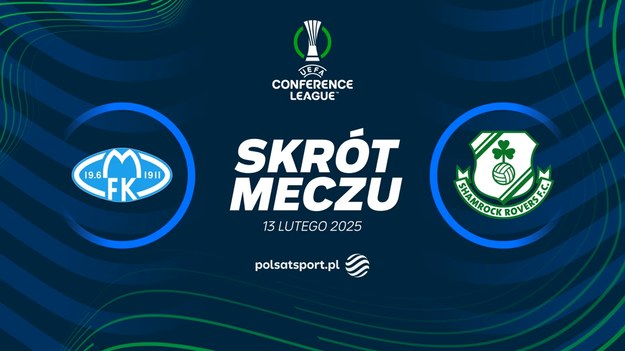 Skrót meczu Molde - Shamrock Rovers.

Pełne mecze Ligi Konferencji obejrzeć można w kanałach sportowych Polsatu.