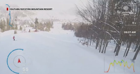 "Wydarzenia": Czeski narciarz zginął na stoku w Szczyrku
