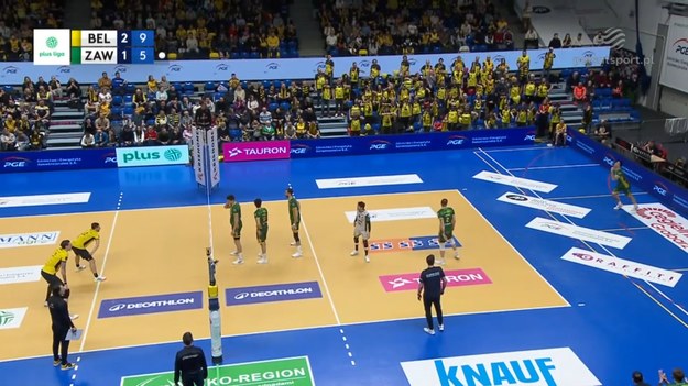 Skrót meczu PGE GiEK Skra Bełchatów - Aluron CMC Warta Zawiercie.
