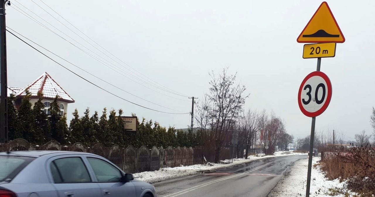 Czy ograniczenie prędkości obowiązuje tylko na progu zwalniającym?