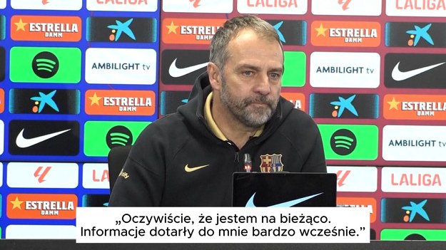 Hansi Flick powiedział, że nie zamierza skupiać się na tabeli La Liga, ponieważ Barcelona koncentruje się na przygotowaniach do poniedziałkowego meczu z Rayo Vallecano.Katalończycy przystępują do tego spotkania po wygranej 4:0 z Sevillą, która była ich trzecim z rzędu ligowym zwycięstwem, a także kontynuacją dobrej formy od początku nowego roku.