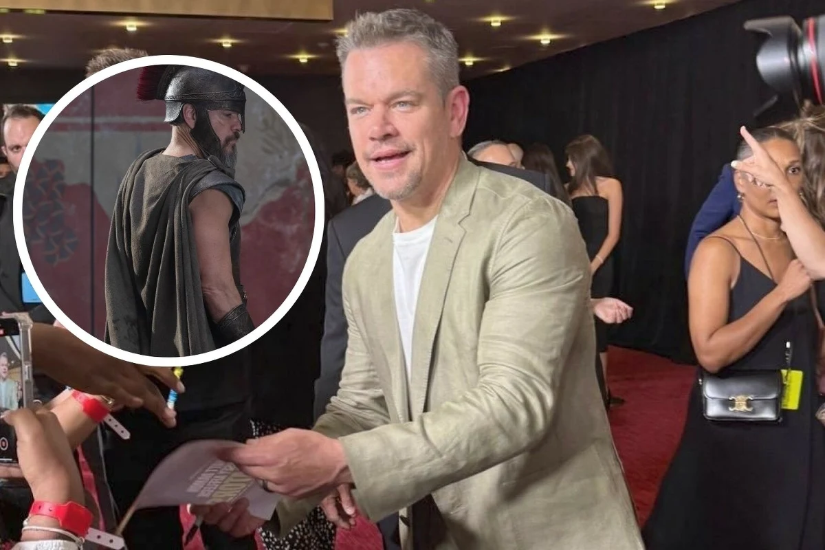 Matt Damon wcieli się w postać Odyseusza w nowym filmie Christophera Nolana "Odyseja". Na platformie X pojawiło się pierwsze zdjęcie z planu. Widzimy na nim aktora w historycznym kostiumie. Twórca "Oppenheimera" i "Dunkierki" znów zatrudnił gwiazdy. To m.in. Tom Holland, Anne Hathaway, Zendaya, Robert Pattinson czy Charlize Theron. Film "Odyseja" zainspirowany jest słynnym tekstem Homera. Premiera w kinach 17 lipca 2026 roku.