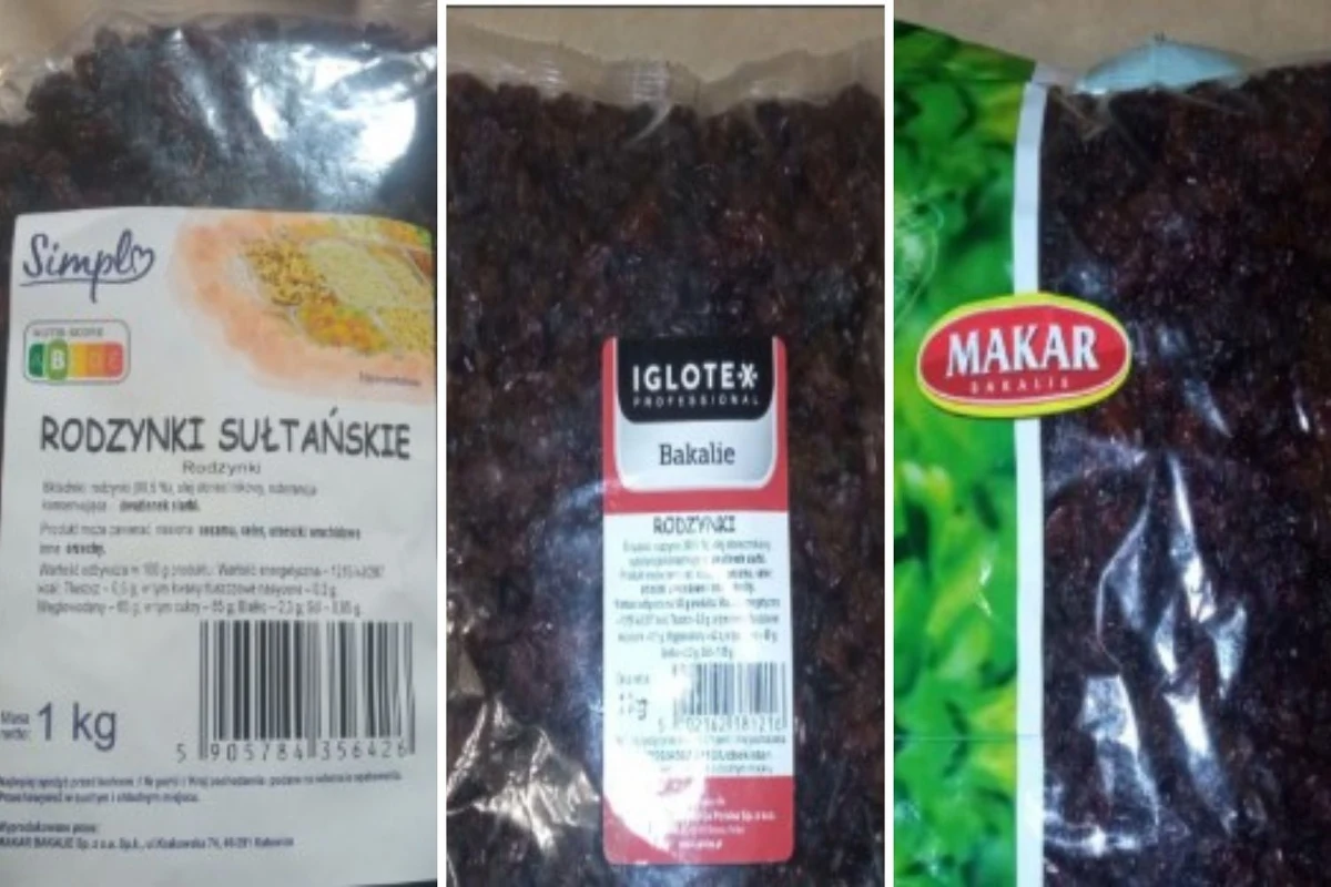 Główny Inspektorat Sanitarny ostrzega przed podwyższonym poziomem Ochratoksyny A w rodzynkach pochodzących z Uzbekistanu. Chodzi o toksynę wytwarzaną przez grzyby rodzaju Aspergillus i Penicillium, która jest szkodliwa dla zdrowia człowieka.