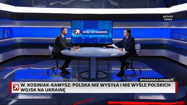 Minister obrony narodowej Władysław Kosiniak-Kamysz przekonywał, że doniesienia o planowanym powstaniu francusko-brytyjskiej misji rozjemczej są czystymi spekulacjami. - Dzisiaj nie ma koalicji jakichkolwiek państw, które planują wysłanie wojsk na Ukrainę. Polska na pewno nie wysyła i nie będzie wysyłać wojsk na Ukrainę, chcę to bardzo wyraźnie powiedzieć. Mamy inne zadania - mówił w "Gościu Wydarzeń".Jak wskazywał, należy do nich m.in. rola hubu logistycznego dla Ukrainy, a w przyszłości być może również hubu infrastrukturalnego, jeśli doszłoby do zabezpieczenia pokojowego kraju.- My musimy zabezpieczyć wschodnią flankę NATO - mówił Kosiniak-Kamysz, wskazując na to, że Polska wciąż mierzy się z ryzykiem ataków hybrydowych.