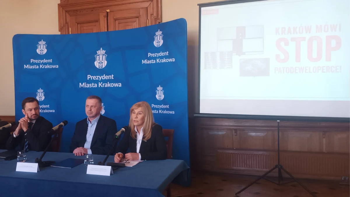 Kraków chce walczyć z "patodeweloperką". Miasto zapowiada skrupulatne egzekwowanie prawa i prezentuje wytyczne dla przedsiębiorców, którzy planują inwestycje mieszkaniowe w Krakowie. Dokument "Standardy odpowiedzialnej zabudowy" to sprzeciw miasta wobec wykorzystywania przez deweloperów luk w prawie. 