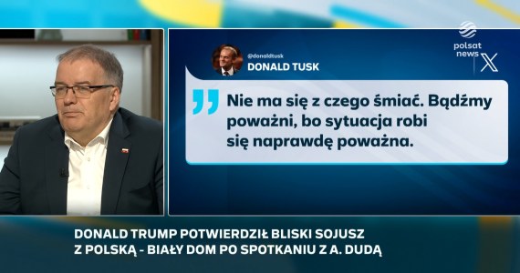 Dera w "Śniadaniu Rymanowskiego" o wpisie Tuska: Złośliwość i niedojrzałość