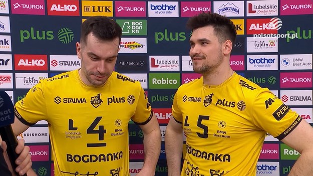 Siatkarze Bogdanki LUK Lublin wygrali ze Steam Hemarpol Norwidem Częstochowa 3:1 w meczu 28. kolejki PlusLigi. - Musimy kontrolować to, co się dzieje za nami, ale mentalność sportowca nakazuje patrzeć do góry - powiedzieli Marcin Komenda i Mikołaj Sawicki, zawodnicy Bogdanki LUK.