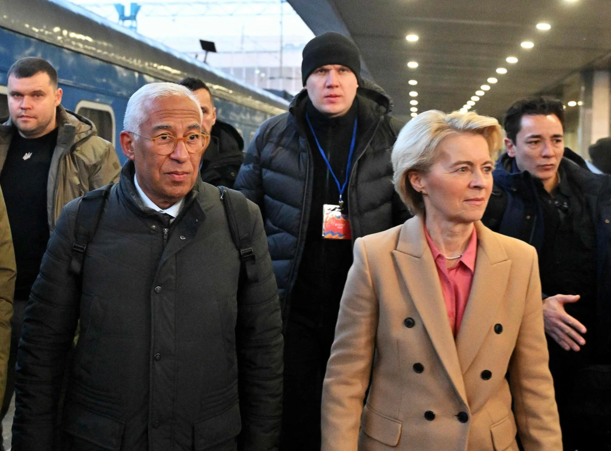 Ursula von der Leyen ogłosiła, że ​​Ukraina otrzyma w marcu nową transzę unijnej pomocy w wysokości 3,5 mld euro. Szefowa Komisji Europejskiej wraz z innymi przywódcami jest dziś w Kijowie w związku z trzecią rocznicą rosyjskiej napaści na Ukrainę.