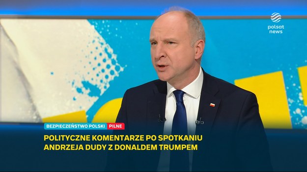 W poniedziałek rano prezydent Andrzej Duda wraz z delegacją wrócił ze Stanów Zjednoczonych, gdzie rozmawiał z Donaldem Trumpem. - Znakomite spotkanie, znakomita wizyta, nagła wizyta. Rozmowa była bardzo konkretna, bardzo ważna - powiedział w ''Graffiti'' Wojciech Kolarski, szef Biura Polityki Międzynarodowej w Kancelarii Prezydenta. Po spotkaniu prezydent Polski wziął udział w konferencji konserwatystów w National Harbor w stanie Maryland. - Świetne spotkanie z prezydentem, a potem znakomite słowa ze strony prezydenta Trumpa o prezydencie Dudzie i o Polsce do uczestników konferencji CPAC, czyli największej konserwatywnej konferencji w Ameryce, transmitowanej do milionów domów w Ameryce - mówił Kolarski. Współpracownik prezydenta podkreślił, jak ważny był "przekaz docelowy o pozycji Polski, pozycji prezydenta Andrzeja Dudy, jak ważną rolę odgrywa w polityce zagranicznej USA i jak ważnym jest liderem w Europie".