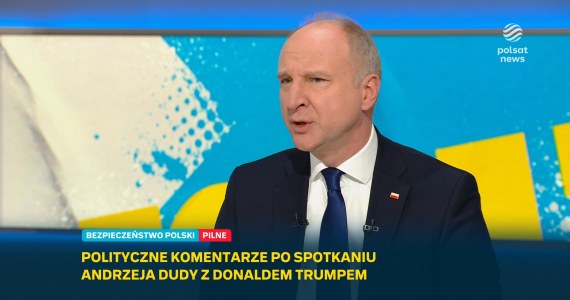 Kolarski w ''Graffiti'' o krótkim spotkaniu Dudy z Trumpem: Wizyta nagła i konkretna