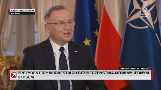 - Dla mnie Donald Trump jest absolutnie wiarygodnym partnerem, politykiem dużej klasy, dużego formatu, który może pracuje w polityce w sposób niestandardowy - bo nie jest w gruncie rzeczy politykiem, tylko jest biznesmenem - zwłaszcza dla polityków europejskich - mówił Andrzej Duda w programie "Gość Wydarzeń". 

Duda podkreślił, że w jego ocenie Trump jest prezydentem USA, który sprzyja Polsce.  