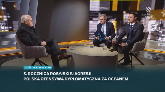 - Nie możemy być tym zdumieni. O tym wszystkim Trump mówił wielokrotnie jeszcze zanim został prezydentem - podkreślił Leszek Miller pytany o kolejne wypowiedzi Donalda Trumpa w sprawie wojny Rosji z Ukrainą.