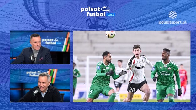 Tomasz Hajto i Roman Kołtoń porozmawiali o postawie trenera Legii Warszawa Goncalo Feio. Fragment programu "Polsat Futbol Cast".