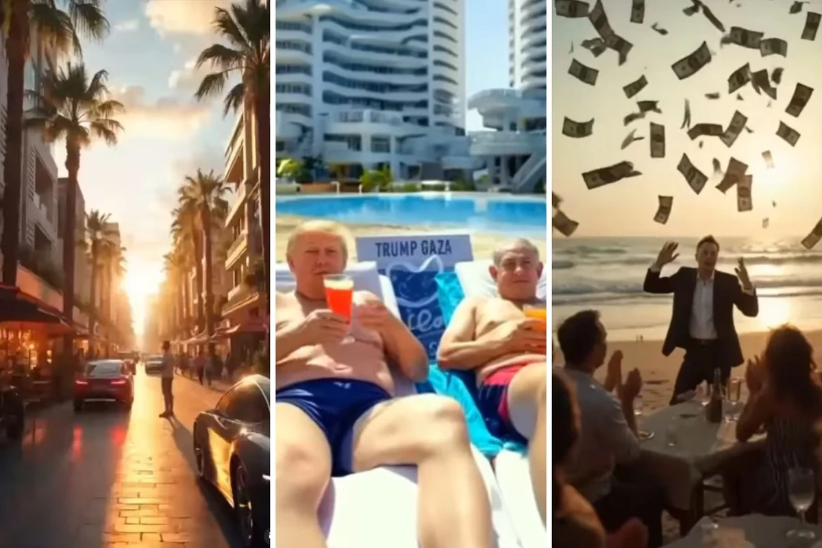 Rajskie plaże, luksusowe jachty, a także Donald Trump i premier Izraela Benjamin Netanjahu opalający się przy basenie. Na koncie prezydenta USA na Instagramie pojawiło się nagranie, jak - według niego - mogłaby wyglądać Strefa Gazy. Wideo zostało wygenerowane przez sztuczną inteligencję.