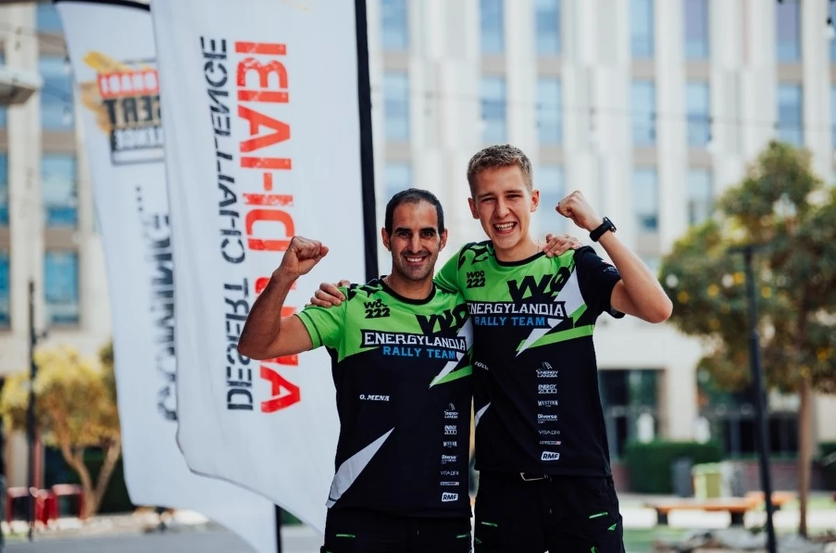 Eryk Goczał i Oriol Mena wygrali 4. etap Abu Dhabi Desert Challenge. To ich pierwsze zwycięstwo w Toyocie Hilux T1+ wśród najlepszych załóg na świecie.