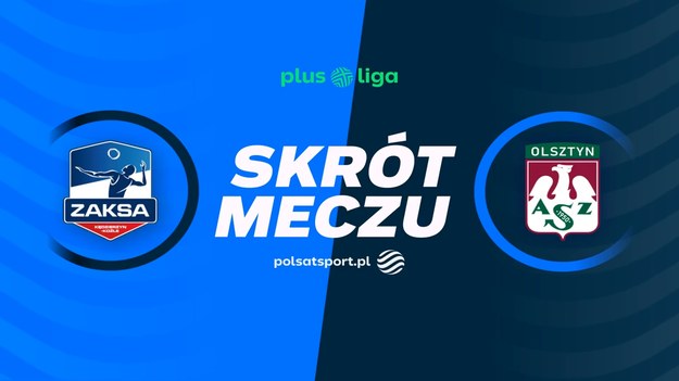 Skrót meczu ZAKSA Kędzierzyn-Koźle - Indykpol AZS Olsztyn.