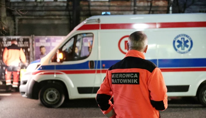 Atak na ratowników medycznych w centrum Warszawy. Agresor zatrzymany
