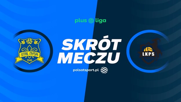 Skrót meczu PSG Stal Nysa - Bogdanka LUK Lublin.