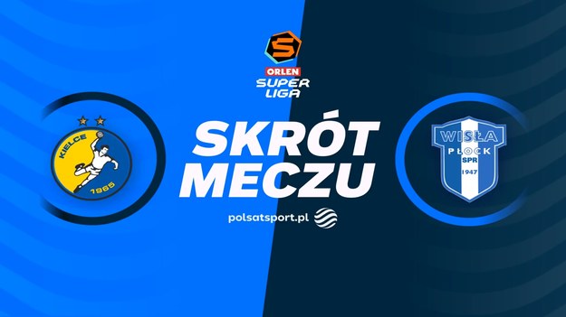 Skrót meczu Industria Kielce - ORLEN Wisła Płock.