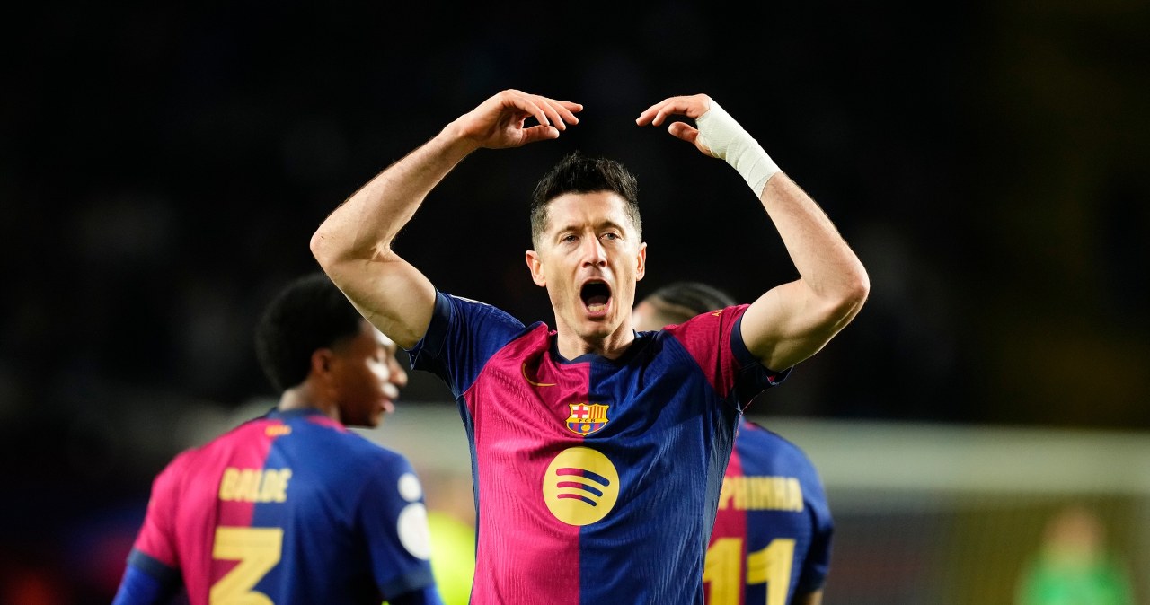 Czerwona kartka, a potem koncert FC Barcelona. Fura szczęścia Lewandowskiego