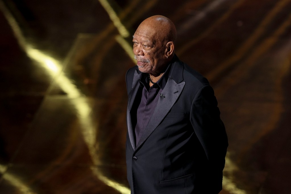 Morgan Freeman / fot. allison dinner / PAP/EPA allison dinner