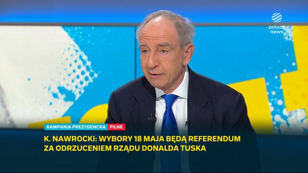 Gospodarz "Graffiti" Marcin Fijołek zacytował słowa Karola Nawrockiego z niedzielnej konwencji. Kandydat na prezydenta popierany przez PiS stwierdził, że najbliższe wybory prezydenckie "będą referendum za odrzuceniem rządu Donalda Tuska".- To było wystąpienie, jakby chciał być premierem, a nie prezydentem. Wszystko, o czym mówił jest w gestii rządu, a nie prezydenta. Coś mu się pomieszało - skomentował Władysław Teofil Bartoszewski.