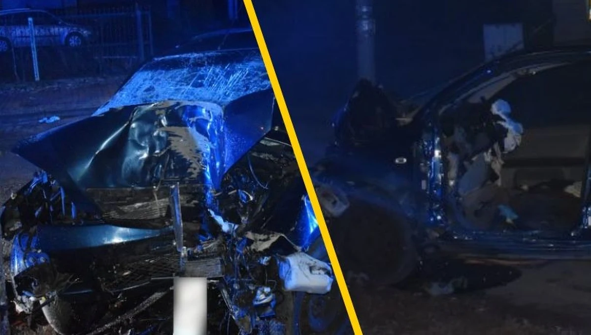 Do szpitala trafił kierowca oraz pasażer mazdy, którą z impetem wjechali w drzewo w Zawierciu na Śląsku. W poniedziałek policja opublikowała wstrząsające nagranie ze zdarzenia. Biorąc pod uwagę siłę uderzenia, huk i stan samochodu, to, że mężczyźni przeżyli, można określić cudem. Obaj byli pod wpływem alkoholu, a 34-letni kierowca dodatkowo nie miał prawa jazdy. 