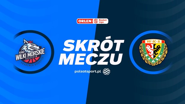 Skrót meczu King Szczecin - Śląsk Wrocław.