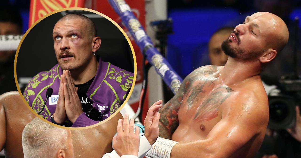 "Przerażający facet" znokautował Artura Szpilkę, Usyk potwierdza. "Idę po ciebie"