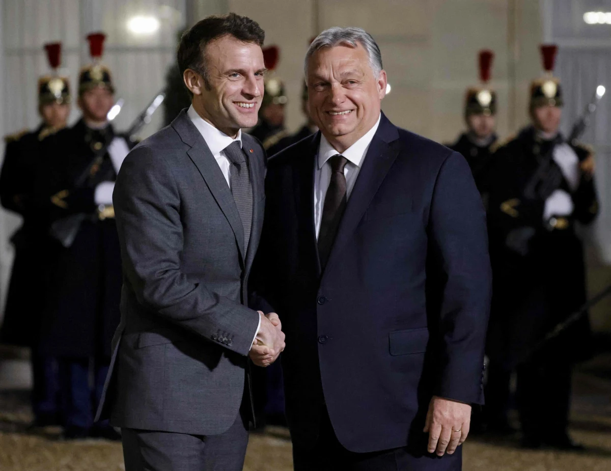 Dalsze wparcie walczącej Ukrainy i wzmocnienie obronności Europy - o tym prezydent Francji Emmanuel Macron ma rozmawiać w Paryżu z premierem Węgier Viktorem Orbanem. Jak przekazał Pałac Elizejski, tematem rozmów będzie dalsze wsparcie dla Ukrainy i wzmocnienie obronności Europy.